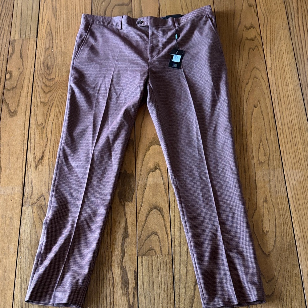 Gianni Feraud Men's Brown Pants Size 38x32